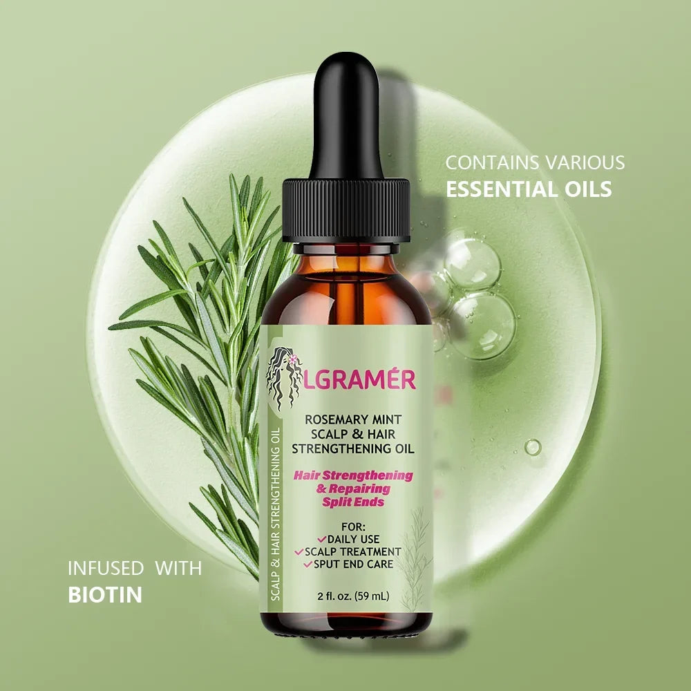 LGRAMER Natural Rosemary Oil