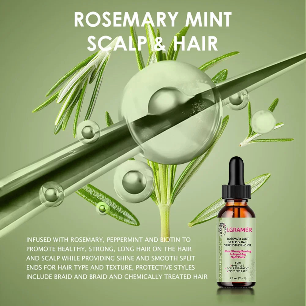 LGRAMER Natural Rosemary Oil